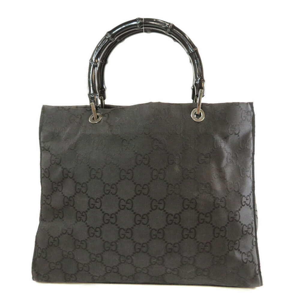 Gucci Canvas GG Bamboo Handbag